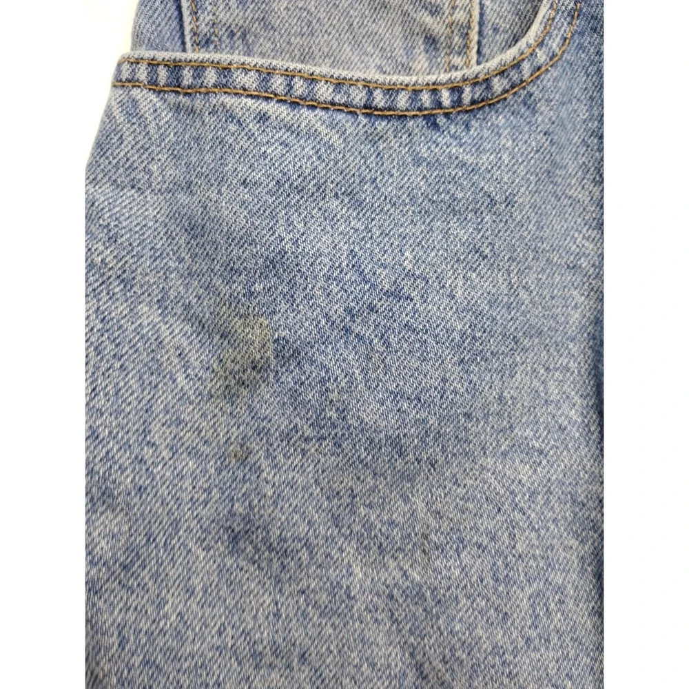 Levis 545 Jeans Mens 40x30 Blue Loose Fit Straight Leg USA 90s Brown Tab Y2K